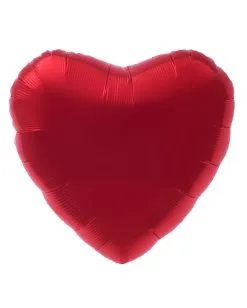 Roter Herz Folienballon