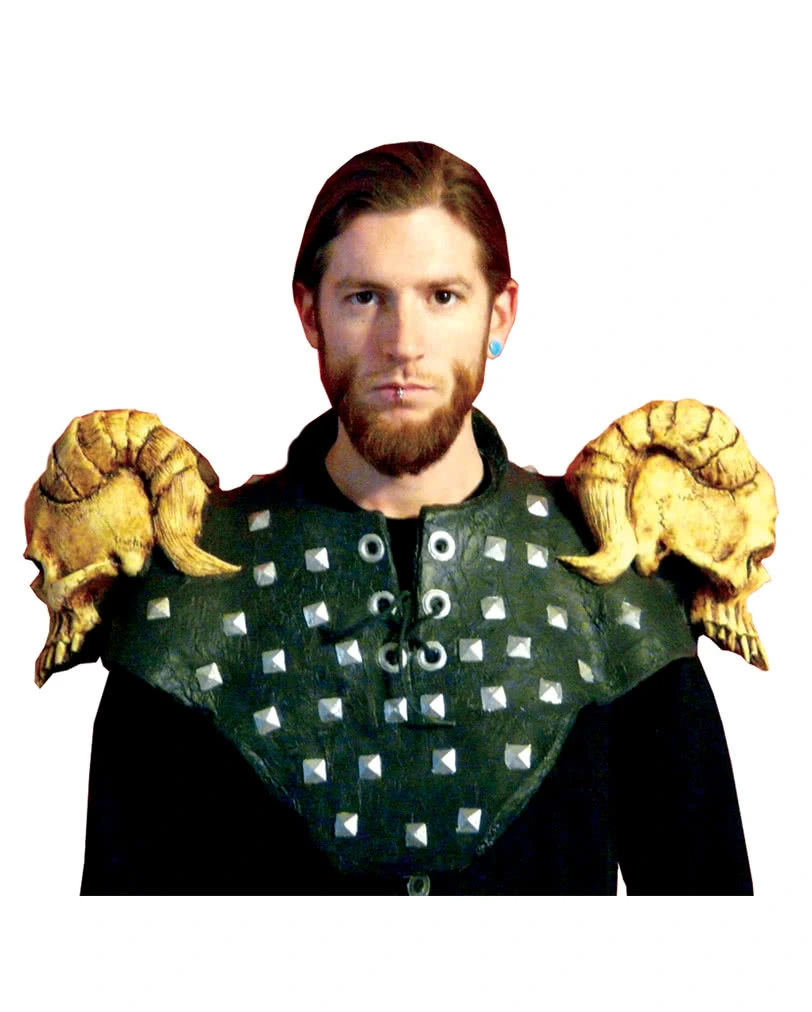 Schulterpanzer Mit Schädel