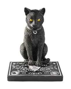 Schwarze Katze Mit Ouija Brett
