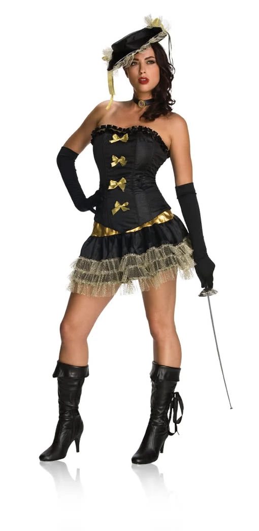 Sexy Musketier Kostüm