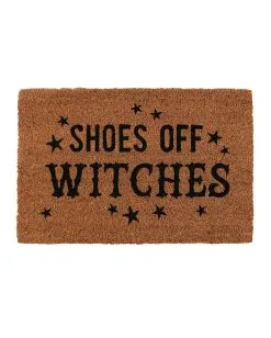 Shoes Off Witches Fußmatte