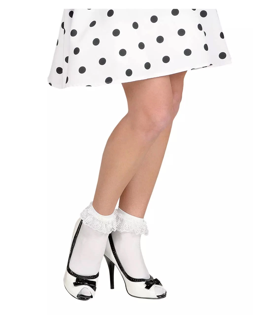 Spitzensöckchen Weiß – Bild 3