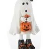 Süße Geist Figur Mit Pumpkin Tasche 13cm