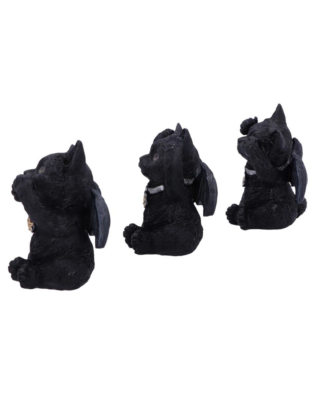 Three Wise Vampuss Vampir KĂ€tzchen 9cm 3er Set â Bild 2