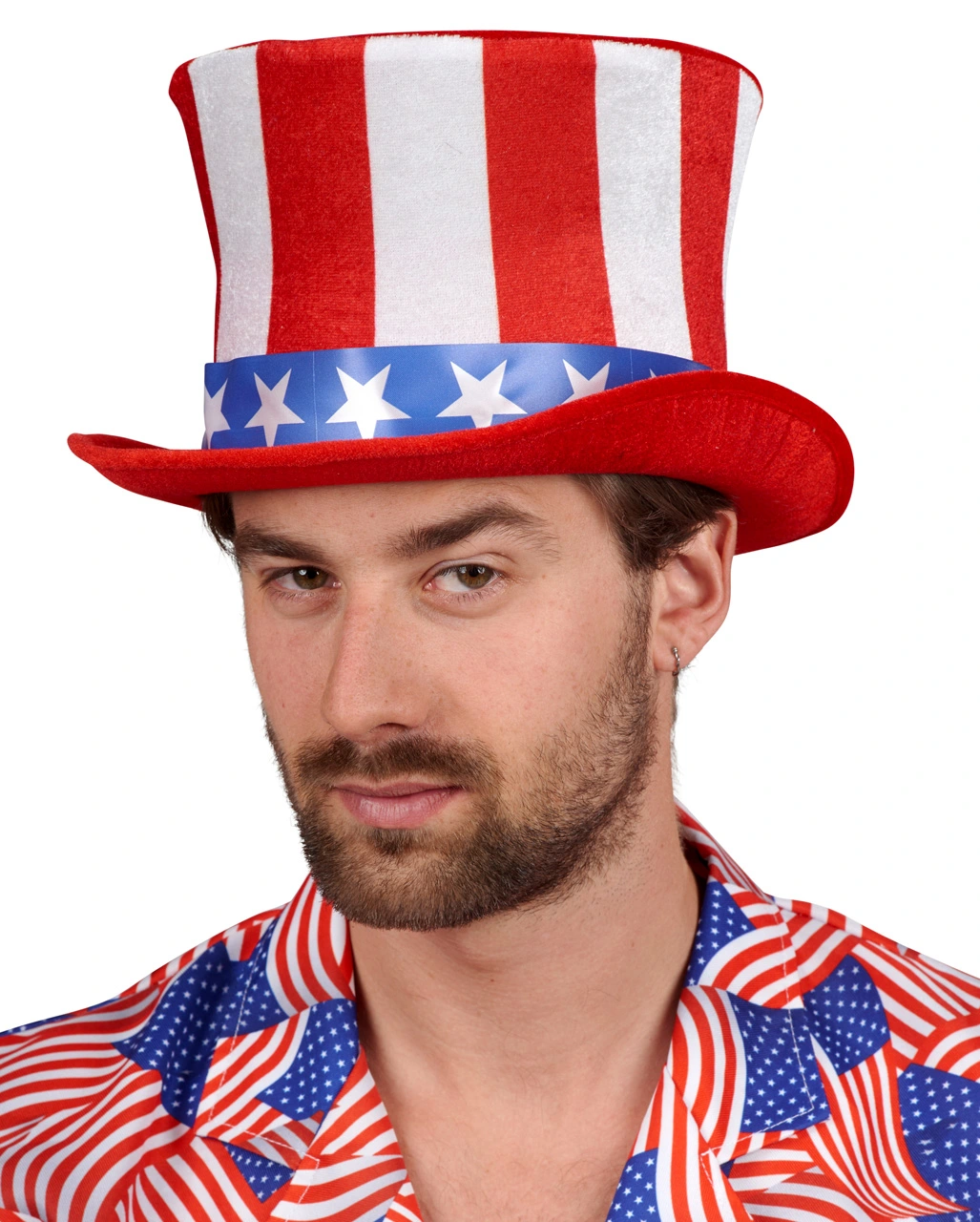 USA Zylinder Mit Stars & Stripes