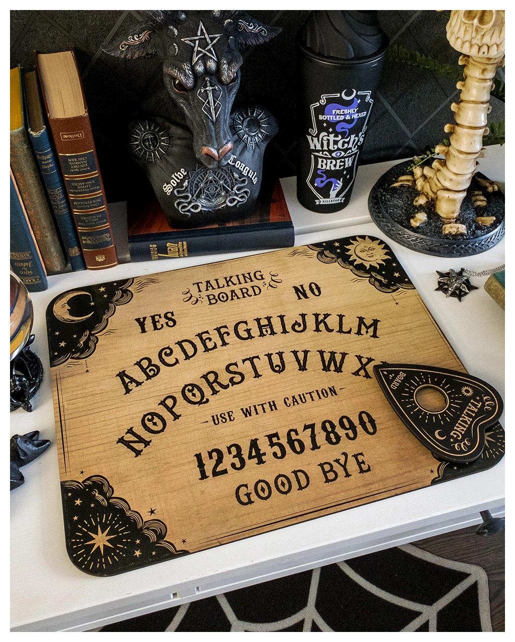 Vintage Ouija Hexenbrett Mit Planchette – Bild 4
