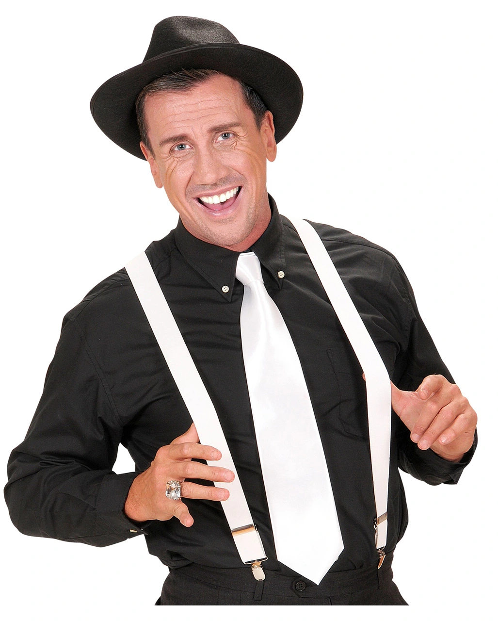 Weiße Hosenträger – Bild 2