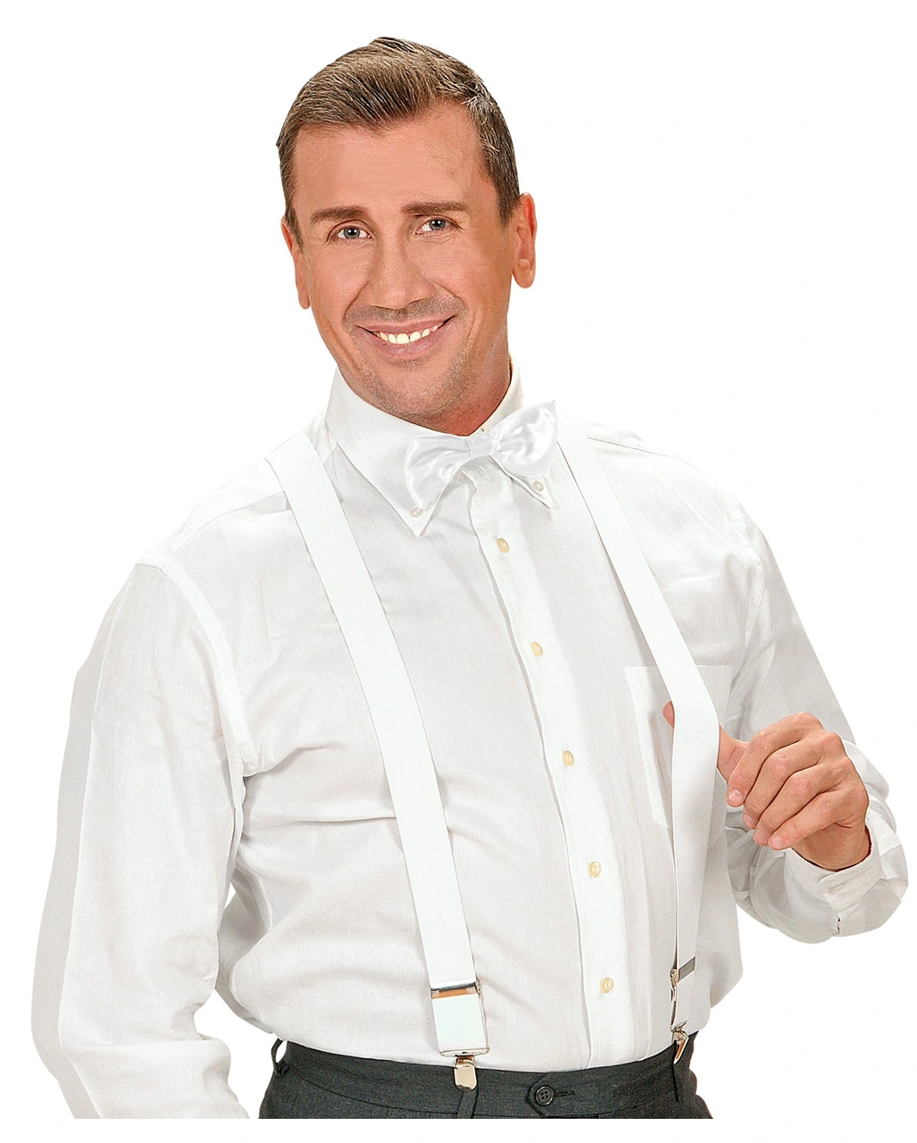 Weiße Hosenträger – Bild 4