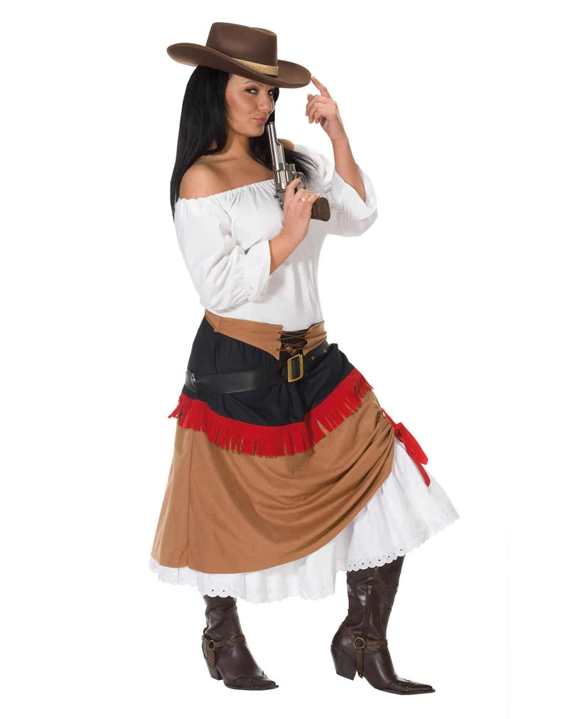 Weiße Kostümbluse Mit 3/4 Arm