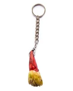 Zombie Zahn Schlüsselanhänger